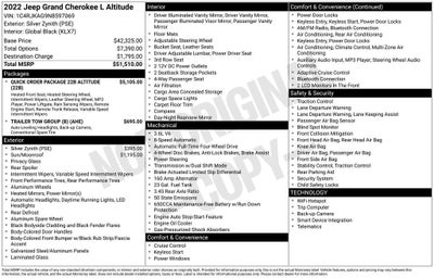 2022 Jeep Grand Cherokee L Altitude