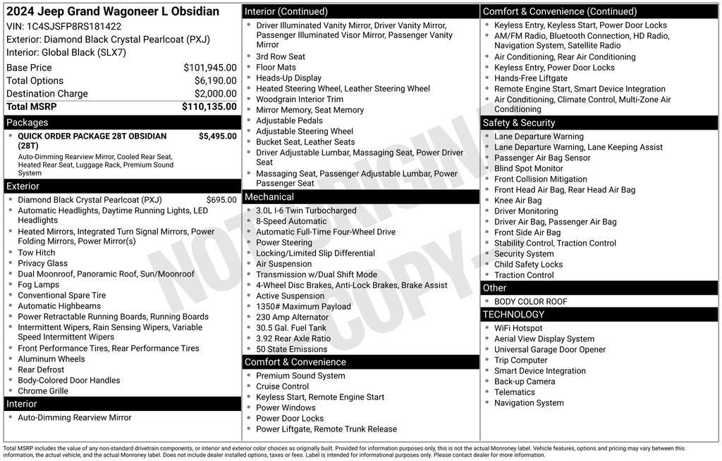 2024 Jeep Grand Wagoneer L Series II