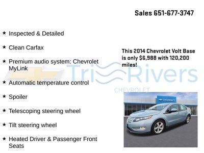 2014 Chevrolet Volt 5dr HB