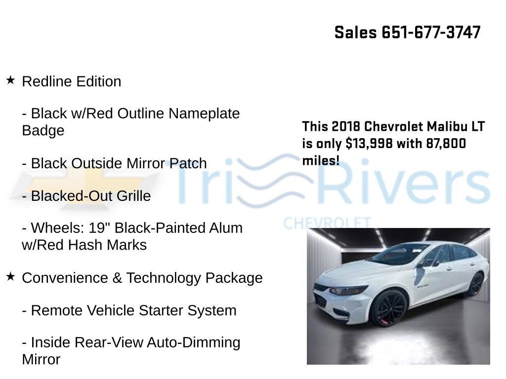 2018 Chevrolet Malibu LT