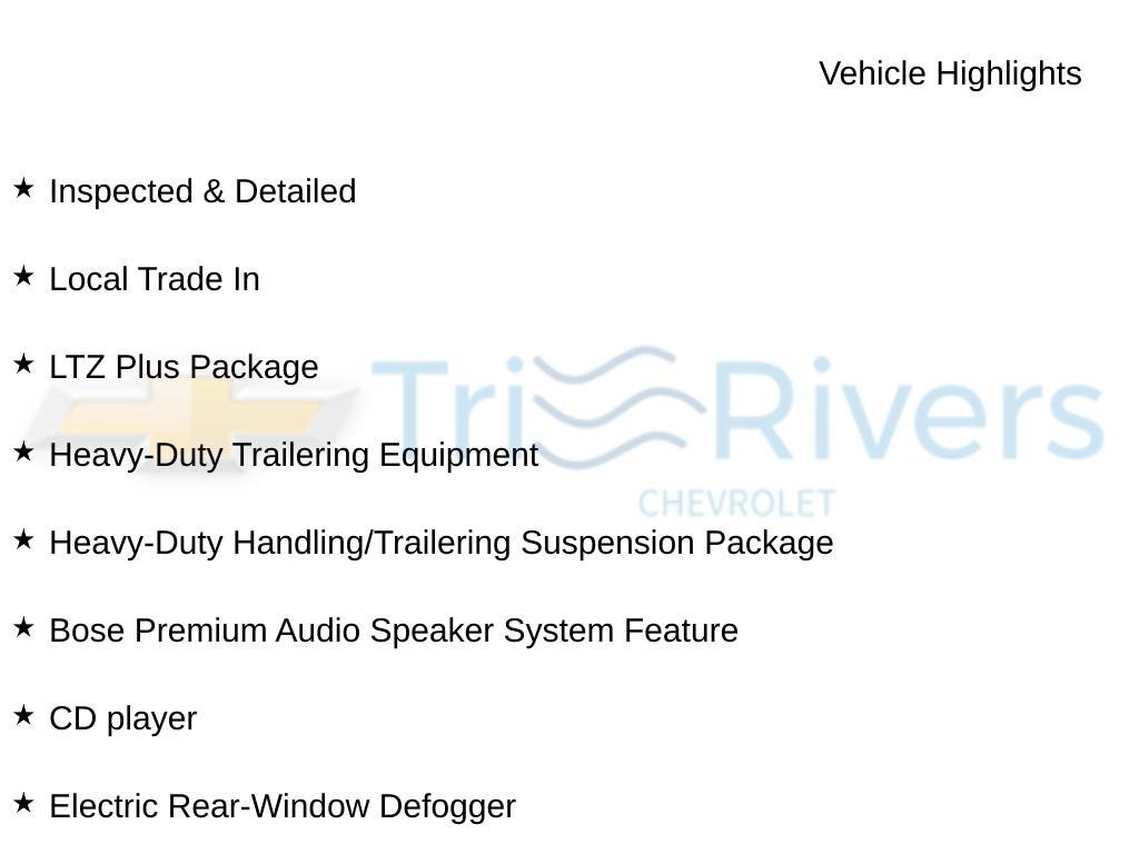 2012 Chevrolet Silverado 2500 HD LTZ
