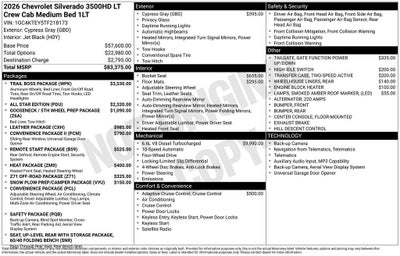 2026 Chevrolet Silverado 3500 HD LT