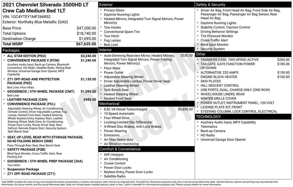 2021 Chevrolet Silverado 3500 HD LT