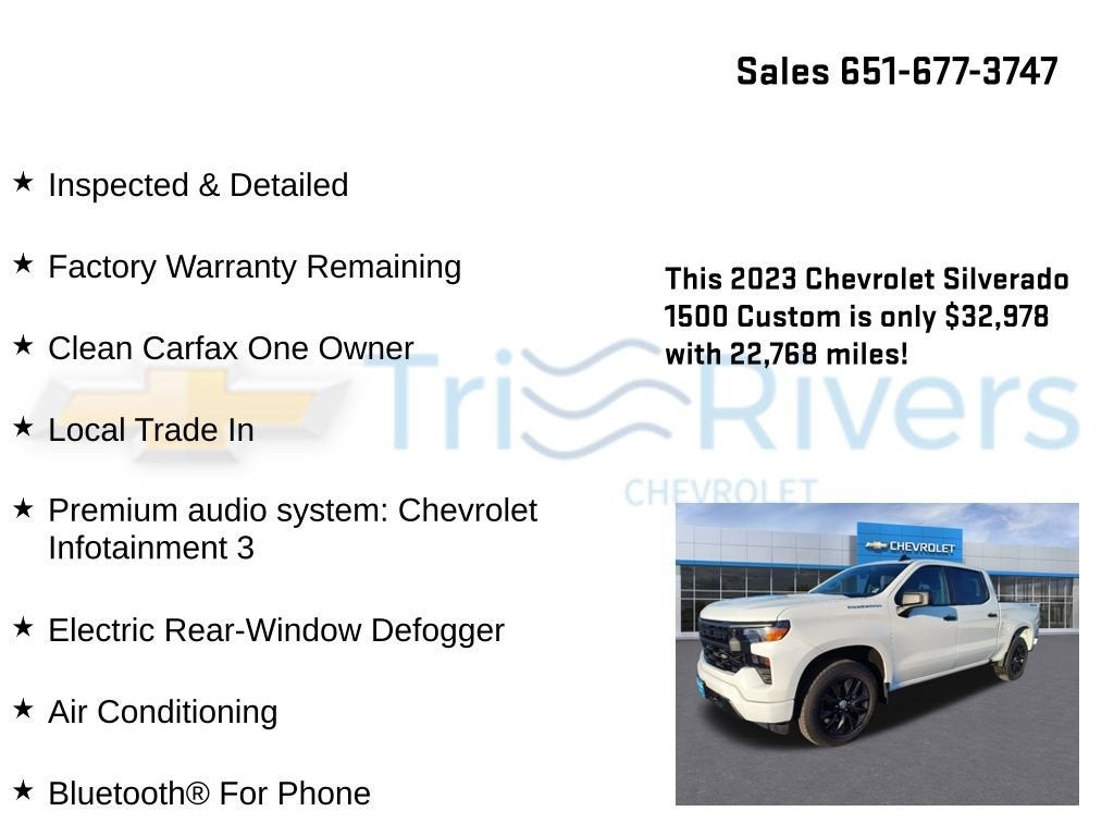 2023 Chevrolet Silverado 1500 Custom