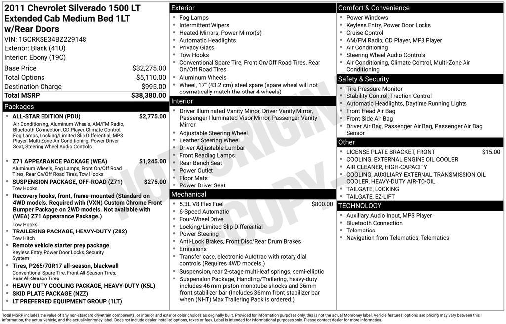 2011 Chevrolet Silverado 1500 LT