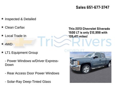 2013 Chevrolet Silverado 1500 LT