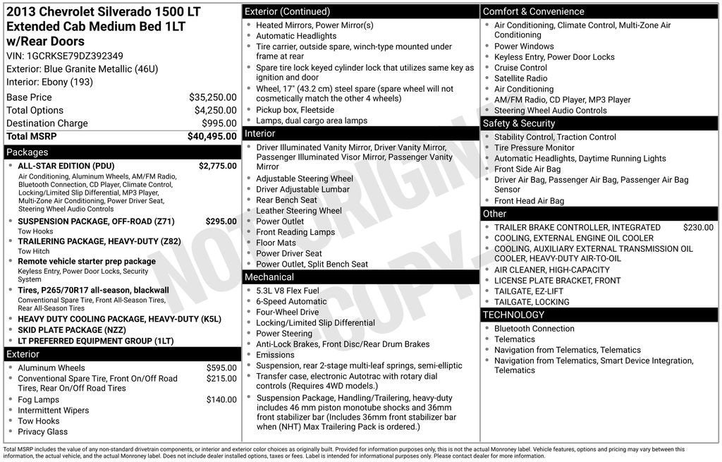 2013 Chevrolet Silverado 1500 LT
