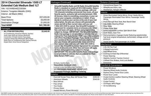 2014 Chevrolet Silverado 1500 LT