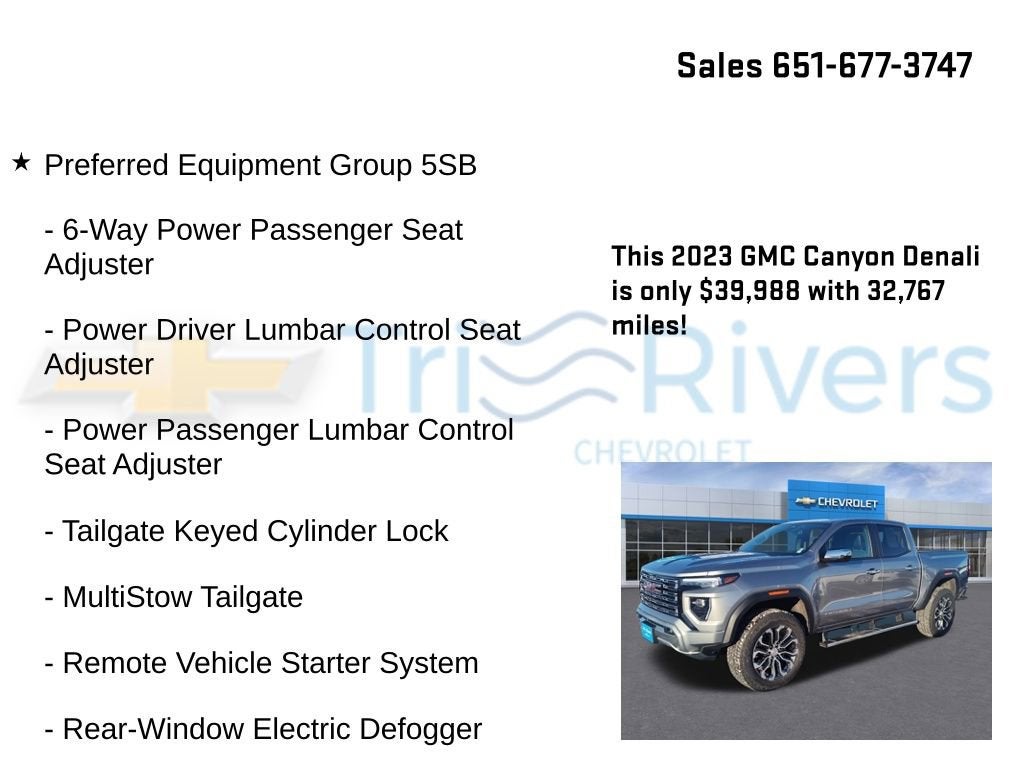 2023 GMC Canyon Denali