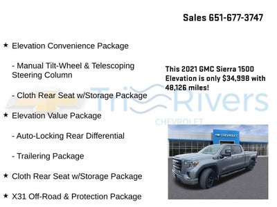 2021 GMC Sierra 1500 Elevation