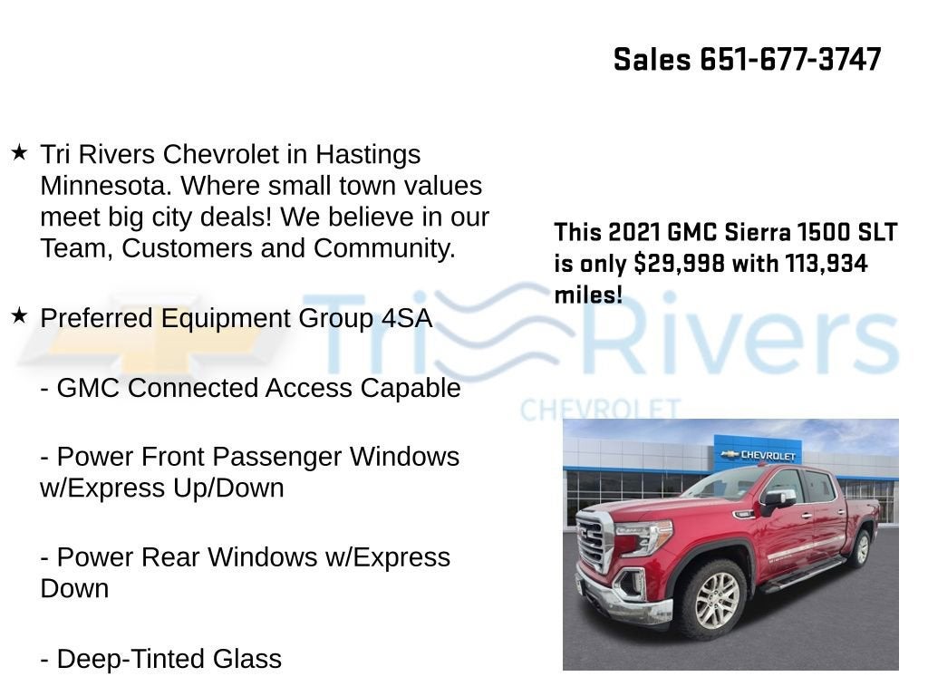 2021 GMC Sierra 1500 SLT