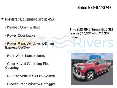 2021 GMC Sierra 1500 SLT