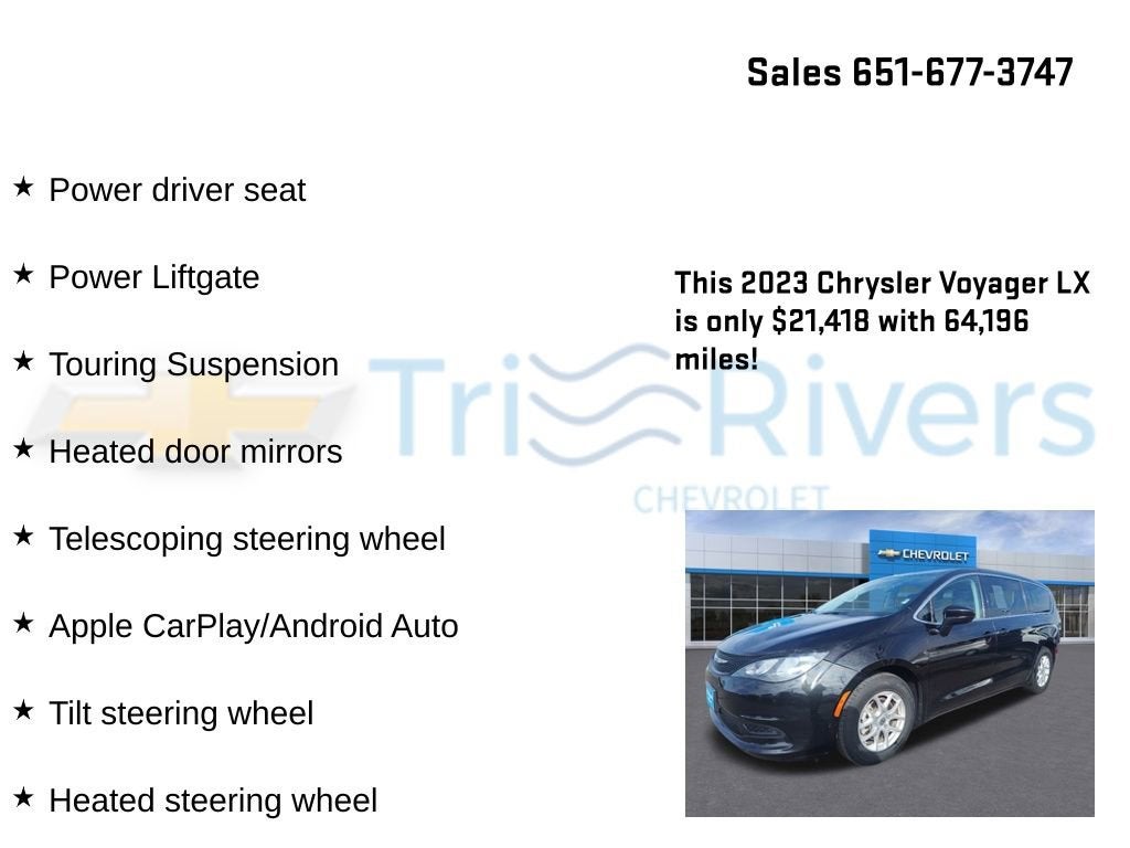 2023 Chrysler Voyager LX