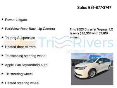 2023 Chrysler Voyager LX