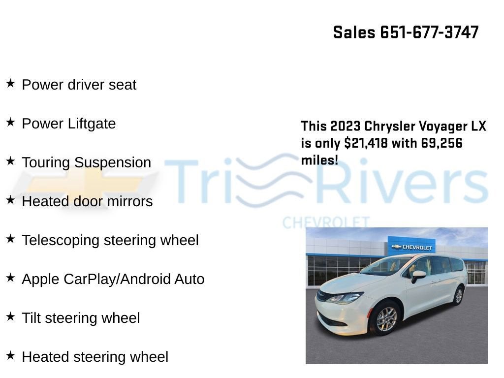 2023 Chrysler Voyager LX