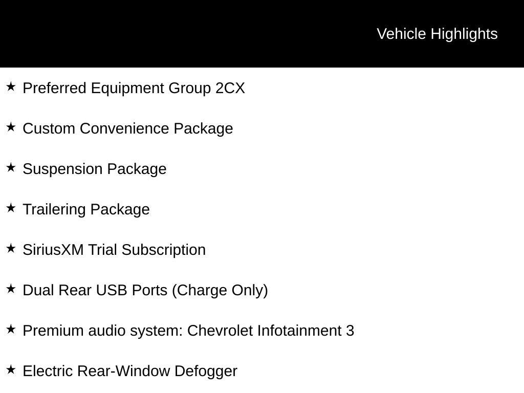 2026 Chevrolet Silverado 1500 Custom Trail Boss