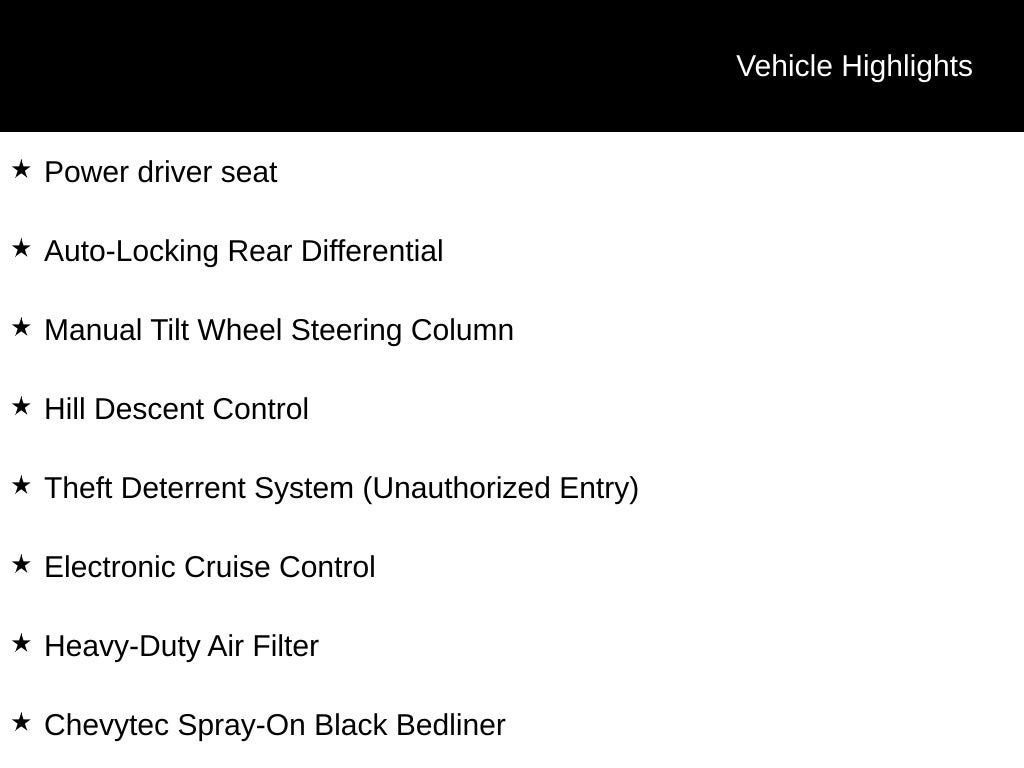 2026 Chevrolet Silverado 1500 Custom Trail Boss
