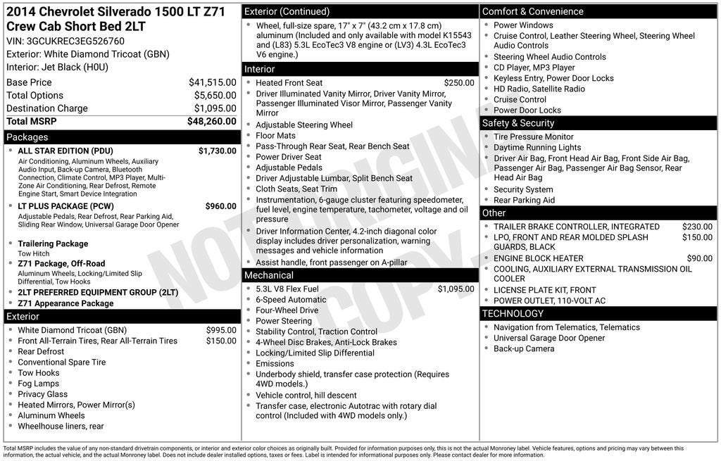 2014 Chevrolet Silverado 1500 LT