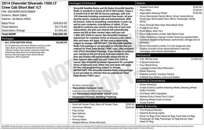 2014 Chevrolet Silverado 1500 LT