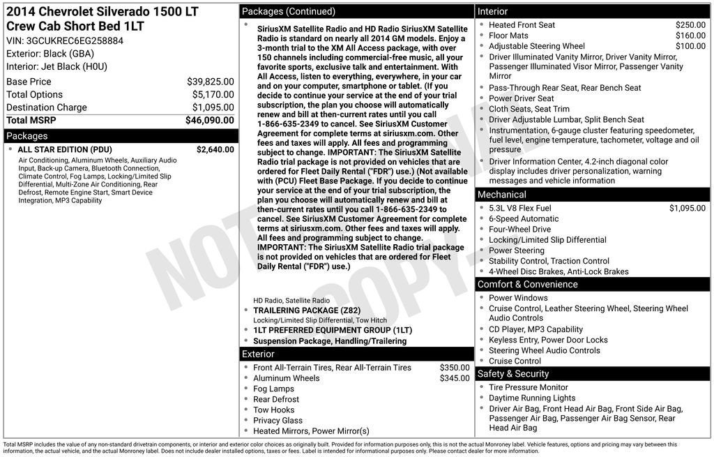 2014 Chevrolet Silverado 1500 LT