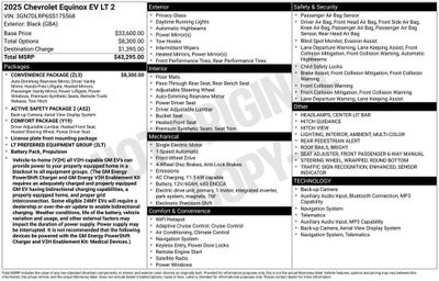 2025 Chevrolet Equinox EV LT