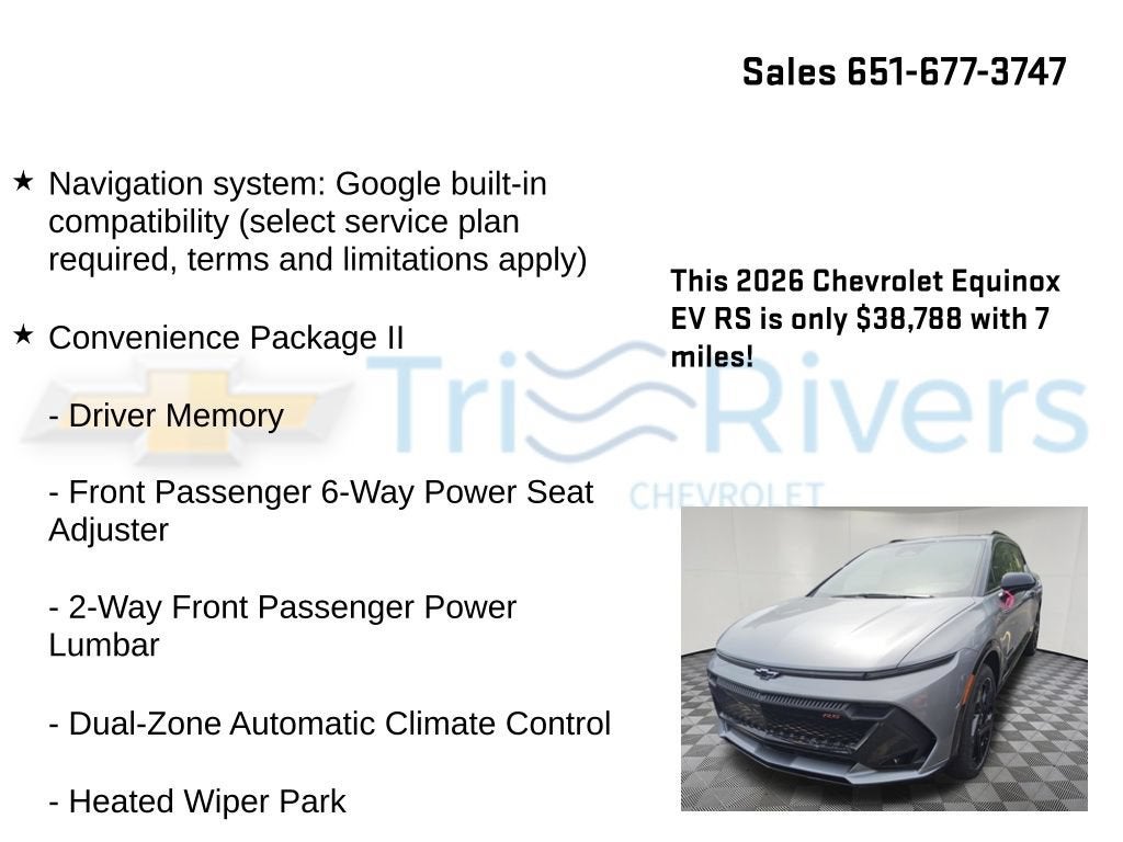 2026 Chevrolet Equinox EV RS