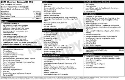 2025 Chevrolet Equinox RS
