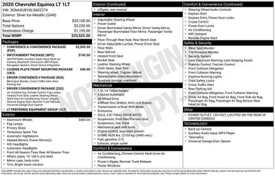 2020 Chevrolet Equinox LT