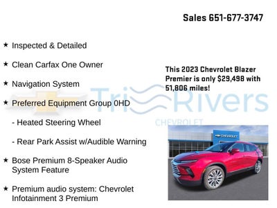 2023 Chevrolet Blazer Premier