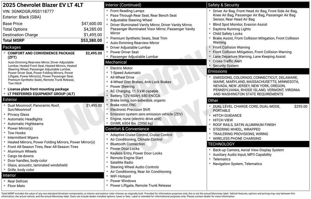 2025 Chevrolet Blazer EV LT