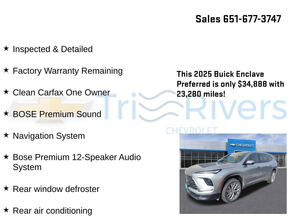 2025 Buick Enclave Preferred