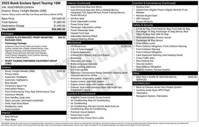 2025 Buick Enclave Sport Touring