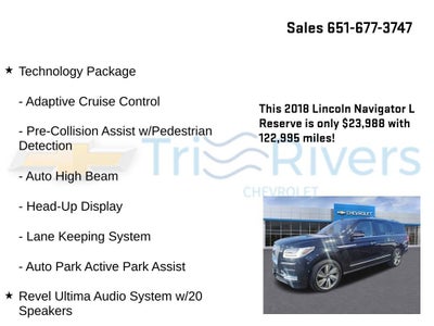2018 Lincoln Navigator L Reserve