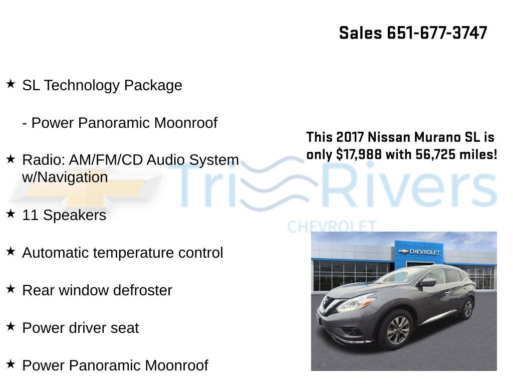 2017 Nissan Murano SL