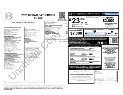2025 Nissan Pathfinder SL 4WD