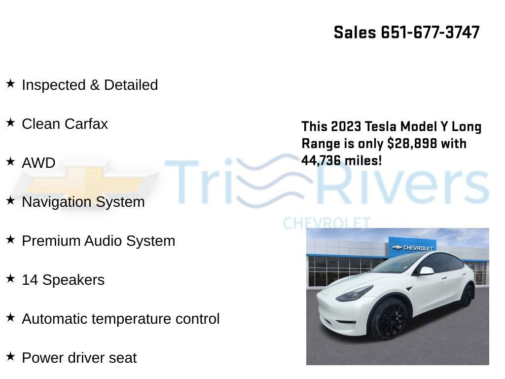 2023 Tesla Model Y Long Range