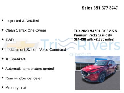 2023 Mazda Mazda CX-5 2.5 S Premium Package