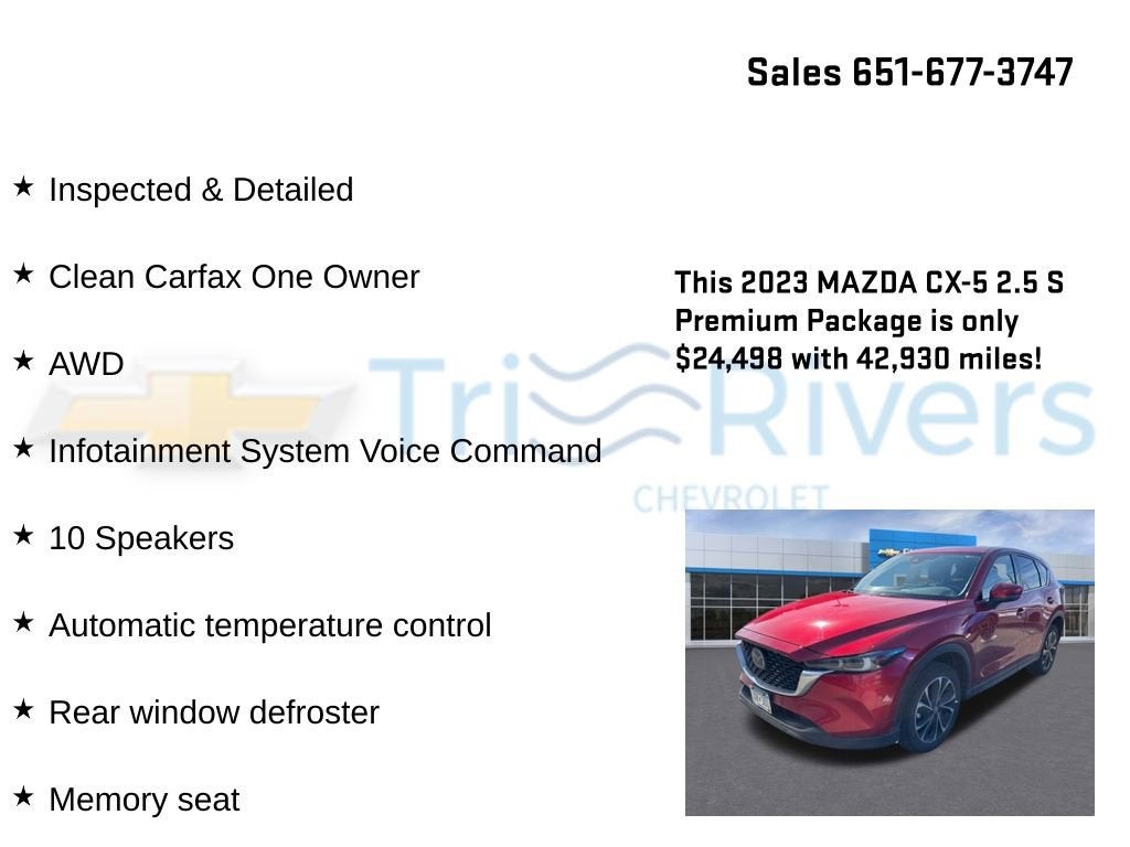 2023 Mazda Mazda CX-5 2.5 S Premium Package