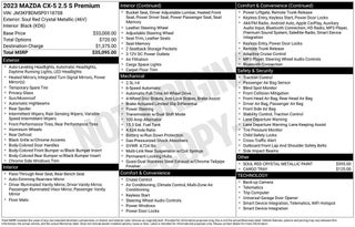 2023 Mazda Mazda CX-5 2.5 S Premium Package