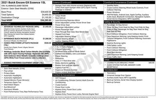 2021 Buick Encore GX Essence