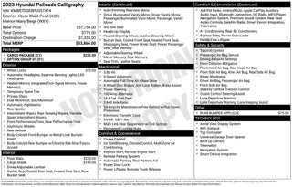 2023 Hyundai Palisade Calligraphy