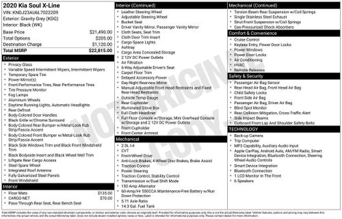 2020 Kia Soul X-Line