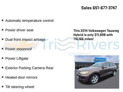 2014 Volkswagen Touareg 4dr Hybrid